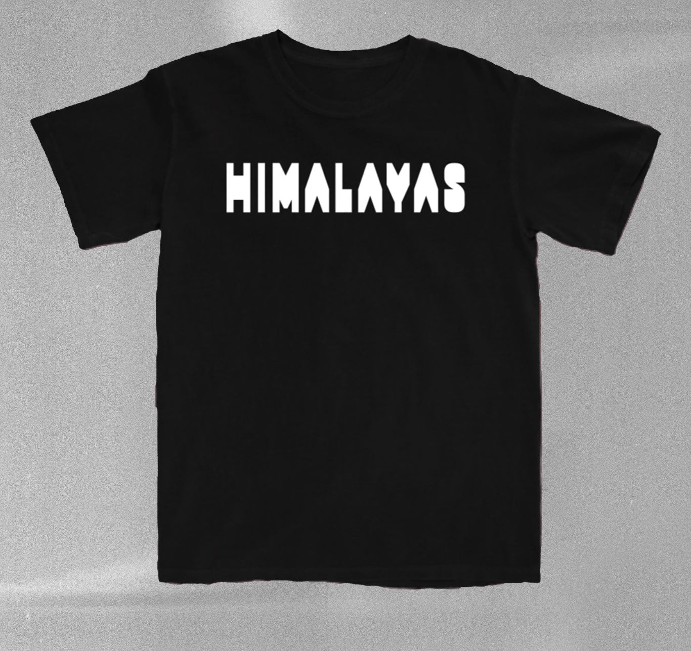 HIMALAYAS LOGO TEE - BLACK
